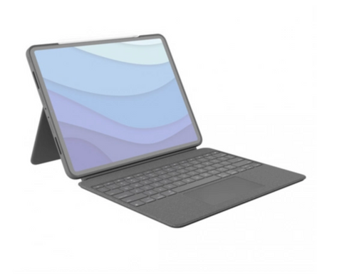 Чохол-клавіатура для планшета Logitech Combo Touch Keyboard Case for iPad Pro 12.9" Oxford Gray для iPad Pro 2018 2020 2021 2022(920-010097) фото