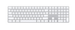 Клавіатура Apple Magic Keyboard with Numeric Keypad (MQ052)