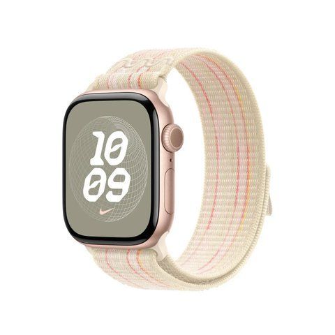 Ремінець Apple Nike Sport Loop Watch 42mm Starlight/Pink (MYJC3) фото
