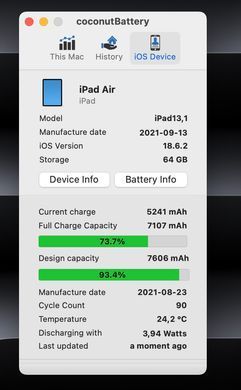 Планшет Apple iPad Air 4 2020 Wi-Fi 64GB Blue фото