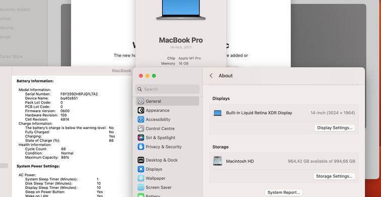Apple MacBook Pro 14 2021 M1 Pro 16GB RAM 1TB SSD Space Grey фото