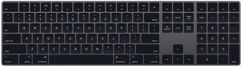 Клавіатура Apple Magic Keyboard with Numeric Keypad (Space Gray) MRMH2 фото