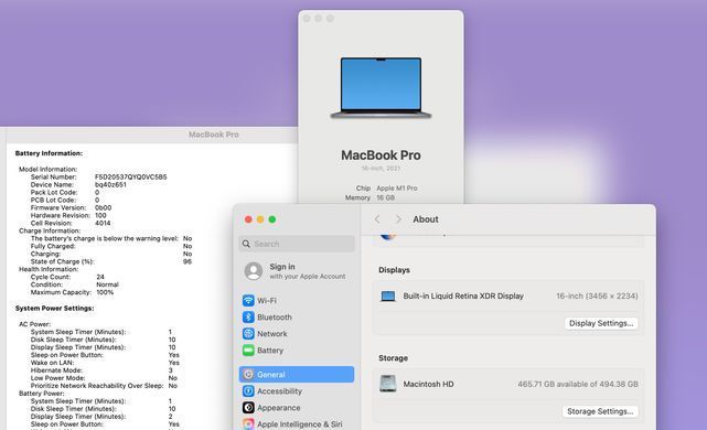 Apple MacBook Pro 16 2021 M1 Pro 16GB RAM 512GB SSD Space Gray фото
