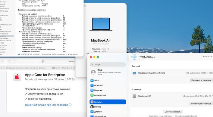 Apple MacBook Air 13.6 2024 M3 16GB RAM 512GB SSD Midnight фото