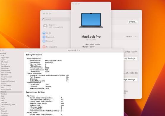 Apple MacBook Pro 16 2021 M1 Pro 32GB RAM 512GB SSD Space Grey MDM фото