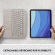 Чохол-клавіатура для планшета Logitech Combo Touch Keyboard Case for iPad Pro 11" 2021/2020/2018 Sand (920-010165) фото 3