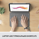 Чохол-клавіатура для планшета Logitech Combo Touch Keyboard Case for iPad Air 4 10.9" Oxford Gray (920-010260) фото 5