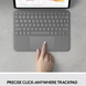 Чохол-клавіатура для планшета Logitech Combo Touch Keyboard Case for iPad Air 4 10.9" Oxford Gray (920-010260) фото 4