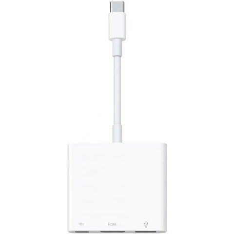 Мультипортовий адаптер Apple USB-C to digital AV Multiport Adapter (MUF82) новий у відкритій коробці фото