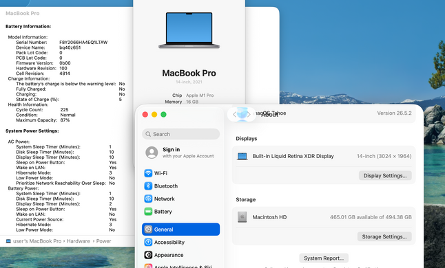 Apple MacBook Pro 14 2021 M1 Pro 16GB RAM 512GB SSD Space Grey фото
