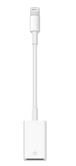 Перехідник Apple Адаптер Lightning to USB Camera (MD821) новий у відкритій коробці фото