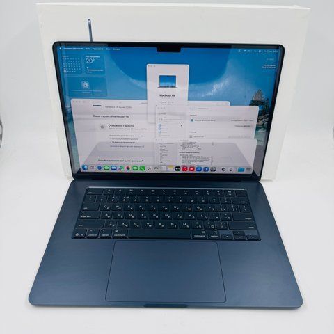 Apple MacBook Air 15" M4 2025 16GB RAM 256GB SSD Midnight фото