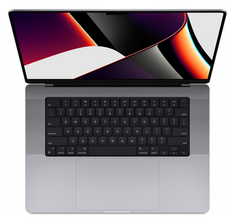 Ноутбук Apple MacBook Pro 16&rdquo; Space Gray 2021 16GB RAM 512GB SSD (MK183) вітринний фото