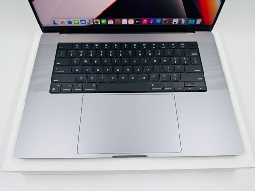 Ноутбук Apple MacBook Pro 16&rdquo; Space Gray 2021 16GB RAM 512GB SSD (MK183) вітринний фото