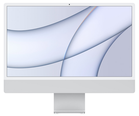 Моноблок Apple iMac 24 4.5K 2021 M1 8/8 Core 8GB RAM 256GB SSD Silver (MGPC3) Apple Certified Refurbished фото