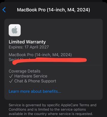 Apple MacBook Pro 14 2024 M4 10/10 Core 16GB RAM 512GB SSD Space Black фото