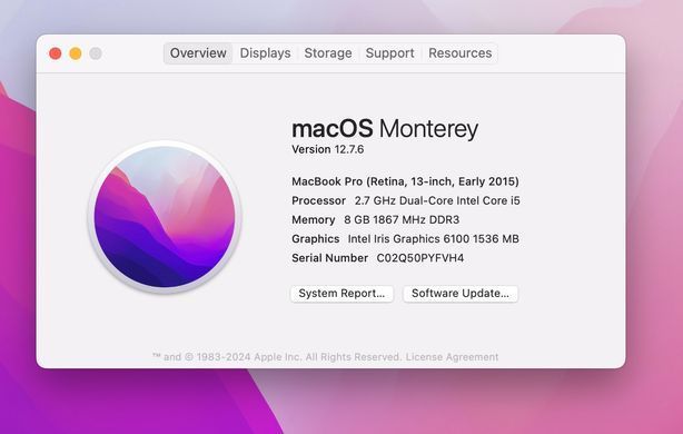 Apple MacBook Pro 13 2015 i5 8GB RAM 128GB SSD фото
