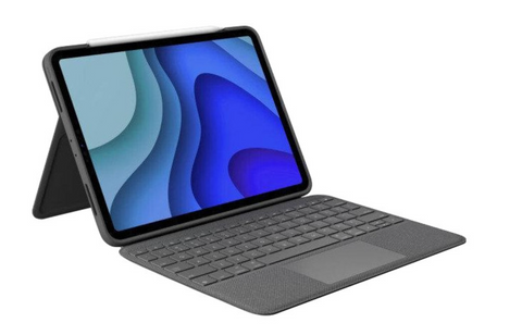 Чохол-клавіатура для планшета Logitech Folio Touch Case Backlit Keyboard with Trackpad for iPad Pro 11" 2020/2021/2022/2018 Oxford Grey (920-009751) фото